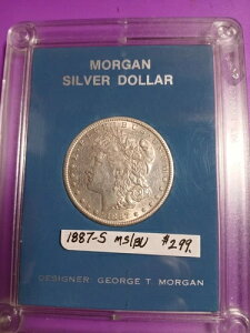 1887- S/S MORGAN MS/UNCBUNC̃fBe[SčČB̉HtBB