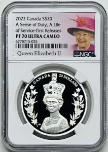 2022S 20Ji_h 1IX ZXEIuEf[eB Vo[ v[t NGC PF70 UCAM 񃊃[X