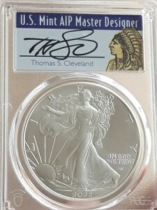 2022N 1h AJ Vo[ C[O PCGS MS70 FDOI g[}X N[uh lCeBu 2001