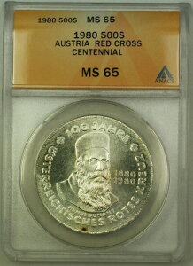 1980NI[XgA 500VO ANACS MS-65 ԏ\100NLO