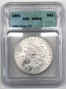 1891�N P �����K����� ICG MS-62 - TOP 100 VAM-2 DDO �_�u���C���[