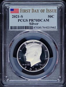 2021N S Vo[ PlfB n[t_[ PCGS PR70 DCAM s tbOx 50Zg