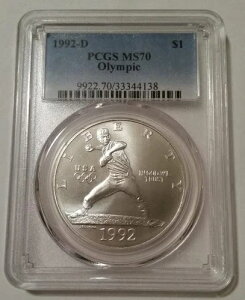 1992N D IsbNLO Vo[h 싅 MS70 PCGS