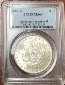 1885N O K PCGSF MS-63 }N[RNV 2 2958