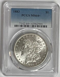 1883-P K 1h tBftBA~gXe[gvX PCGS MS64+