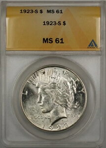 1923-S a $1 ANACS MS 61