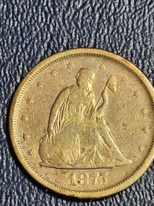 1875-S 20�Z���g ���R�̏��_�� ��� 20�Z���g�d�� - ���������i�č��j