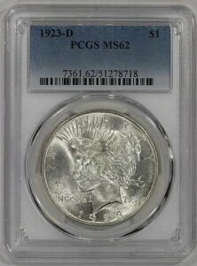 1923-D 1h PCGS MS62