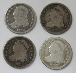 (4) 1832-1837N AJO Lbvt 10Zgd 4Zbg