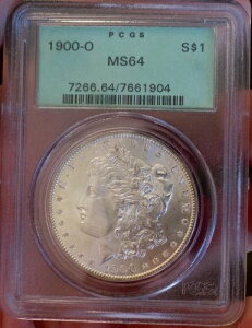 ���[�K�� �V���o�[ �h�� 1900 O PCGS �I�[���h�O���[�� MS 64+++ �A���_�[�O���[�h WOW �R�C��