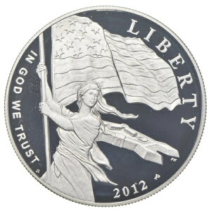 2012年星条旗プルーフ - 米国記念90%銀貨