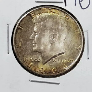 1964N DEPlfB 90% Vo[ n[thRC BU UNC Ao[g[jOgi[ \