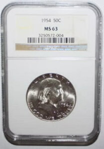 S3 - AJ tN n[t 50 Zg 1954 NGC MS63 uAg AN Vo[ RC