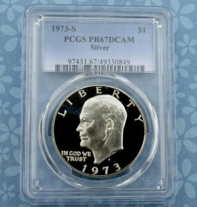 1973 S PCGS PR 67 D-Cam AC[n[ Vo[ 1hAv[t 67 fB[vJI USA h