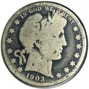 1903-S AJO 50Zg n[th - o[o[ .900 USA (B2)