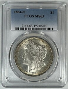 1884-O K 1hd PCGS MS 63