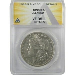 1899 S �����K�� �_���[ VF 35 �ڍ� ANACS �V���o�[ 1 �h�� �R�C�� SKU:I19055
