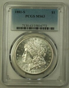 1881-S čK 1hd PCGS MS-63 (M) 12