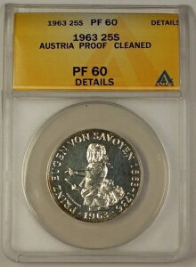 1963N I[XgA 25VO 25Zg ANACS PF-60 ڍ׃N[jOς݁iǍDj
