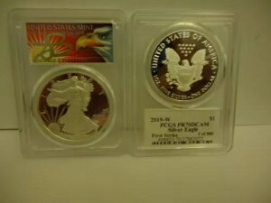 2019 W $1 v[t Vo[ C[O PCGS PR70DCAM FS 5001 g[}XEN[uh C[O