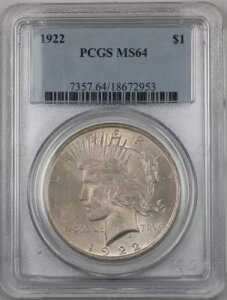 1922N Vo[ s[X_[ 1hRC PCGS MS-64 (BR 11 H) g[