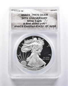 PR70 DCAM 2016-W �A�����J���V���o�[�C�[�O�� 30���N�L�O FS ANACS *3290