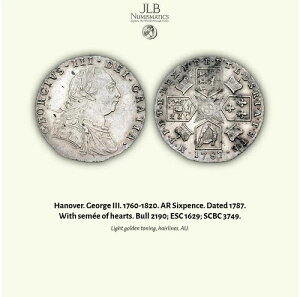 1787NAnm[o[BW[W3i1760-1820NjZyX݁An[g̖͗l S.3749B