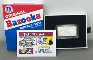 2022 バズーカ? バブルガム 〜 75周年記念 〜 .999 純銀バー 〜 PAMP SUISSE