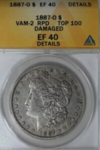 1887�N - O VAM 2 RPD TOP 100 �_���[�W XF EF 40 �ڍׁAANACS�A�����K���V���o�[ $1