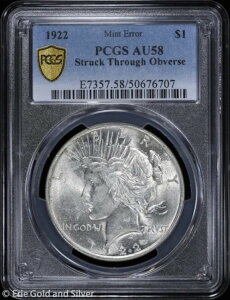 1922-P 1h s[X PCGS AU 58 | G[: \ʂђʂĂ