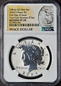 2024-S �s�[�X�V���o�[�_���[ - NGC REV PF70 ���s���� - ?COINGIANTS?