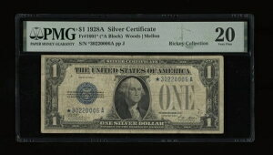 DBR 1928-A $1 Vo[ t@j[obN STAR Fr. 1601* PMG VF-20 VA *30220006A