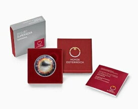 オーストリア 20ユーロ銀貨 2024年「スーパーノヴァ」プルーフ