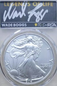 2021 PCGS MS70 ���񐶎Y�^�C�v2 �V���o�[�C�[�O�� $1 �E�F�C�h�E�{�b�O�X ���M�T�C������ PP