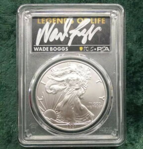 2021�N PCGS MS 70 �^�C�v1 �C�[�O���V���o�[ 1�h�� �ŏI���Y�� �E�F�C�h�E�{�b�O�X���M�T�C������