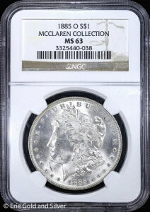 1885-O 1h K NGC MS 63 | }N[ERNV  UNC