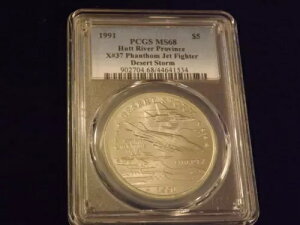 1991N $5 nbgo[BfU[gXg[t@gWFbg퓬@ PCGS MS 68