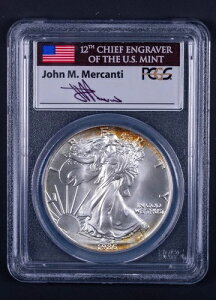 1986�N 1�h�� �V���o�[�C�[�O�� PCGS MS69 �����J���e�B �T�C������ DCB580