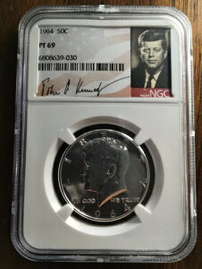 1964N NGC PF69 Vo[v[t PlfB n[t_[ uCgzCgRC 50Zg 90%Vo[
