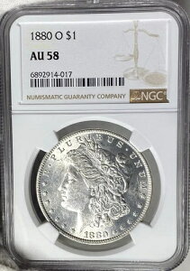 1880-O K NGC AU58 f炵AzCgRCI SPB