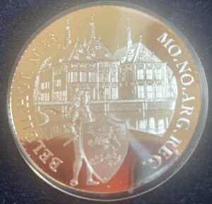 �I�����_ 2021 Ducat Kasteel Duivenvoorde �v���[�t �V���o�[ 28.25g 40mm