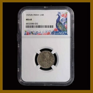 CMX̃Ch 1/4s[݁A1925NiBj{xC NGC MS 64 4832088-032