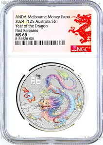 2024N Vo[ iC[ hS zCg NGC MS69 1IX $1 { }l[ GLX|