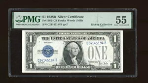 DBR 1928-B 1h Vo[ t@j[obN Fr. 1602 CB ubN PMG 55 VA C24145194B