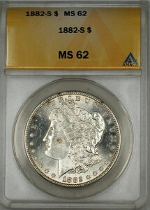 1882-S [K 1h ANACS MS-62 (x^[RC) (6A)