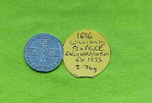 1696N 1st   6yX EBA3 (1694 - 1702) ESC1533 (2.74g)