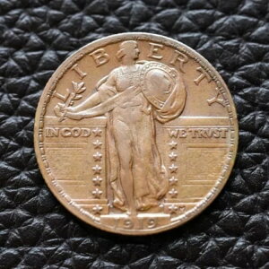 (ITM-6099) 1919-P �X�^���f�B���O ���o�e�B �N�H�[�^�[ ~ AU++ Cndtn ~ ��������!