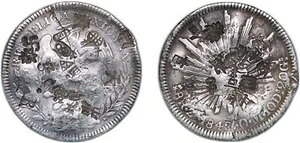 LVR 1842 Zs OM 8 Reales Vo[ 903 XF