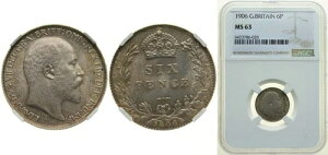 CMX 1906N 6yX  925 NGC MS 63