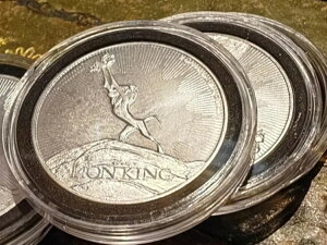 �f�B�Y�j�[ ���C�I���L���O 2020 *4���Z�b�g* 1�I���X .999 �V���o�[�R�C�� NIUE (���v4�I���X)